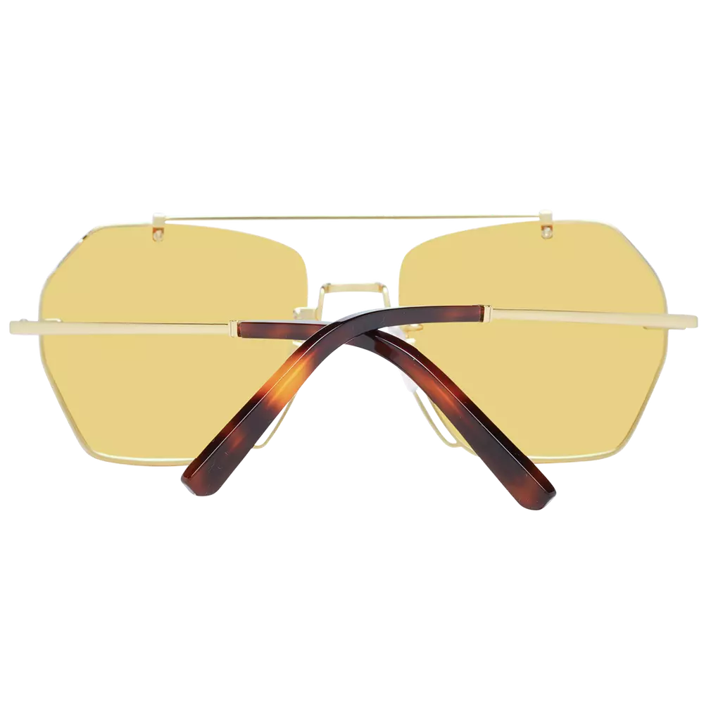 Bally Gold Unisex Sunglasses