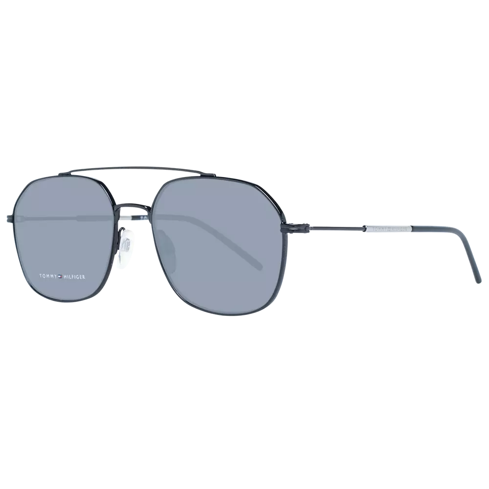 Tommy Hilfiger Black Unisex Sunglasses