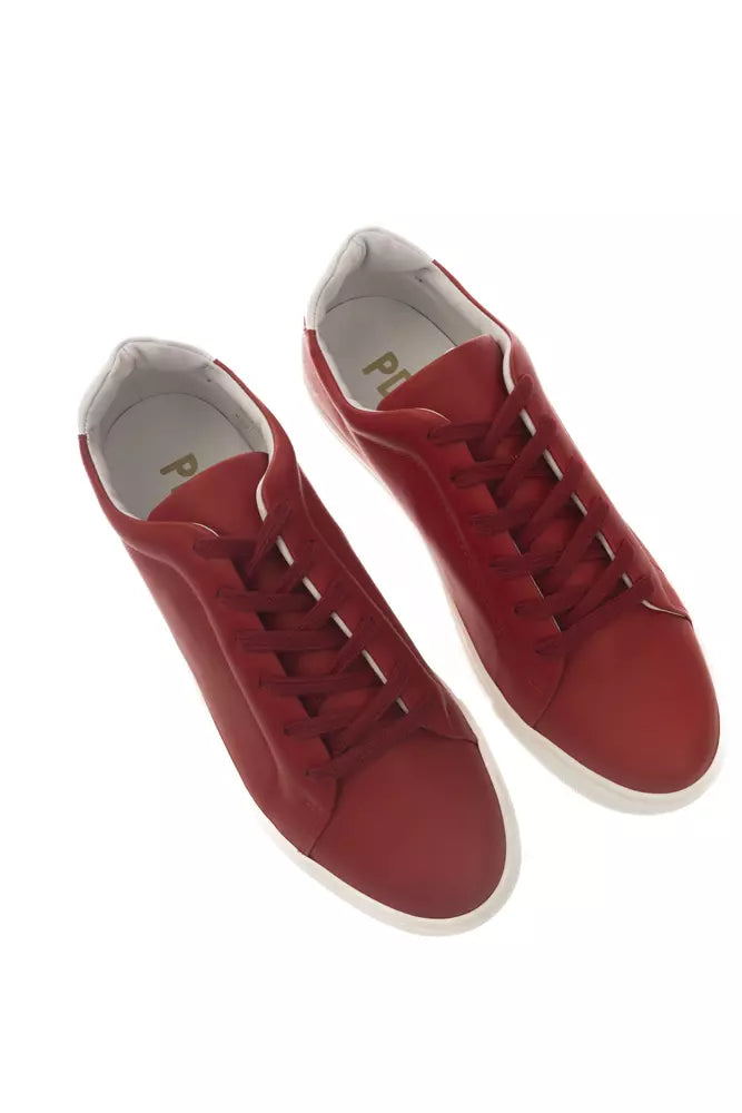 Pantofola D'Oro Red Leather Men Sneaker