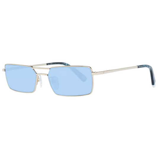 Web Gold Unisex Sunglasses