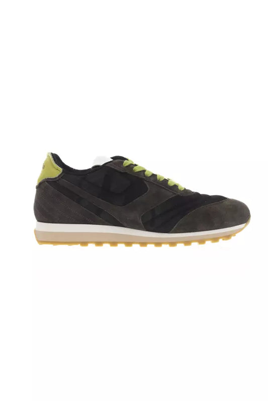 Pantofola D'Oro Green Leather Men Sneaker