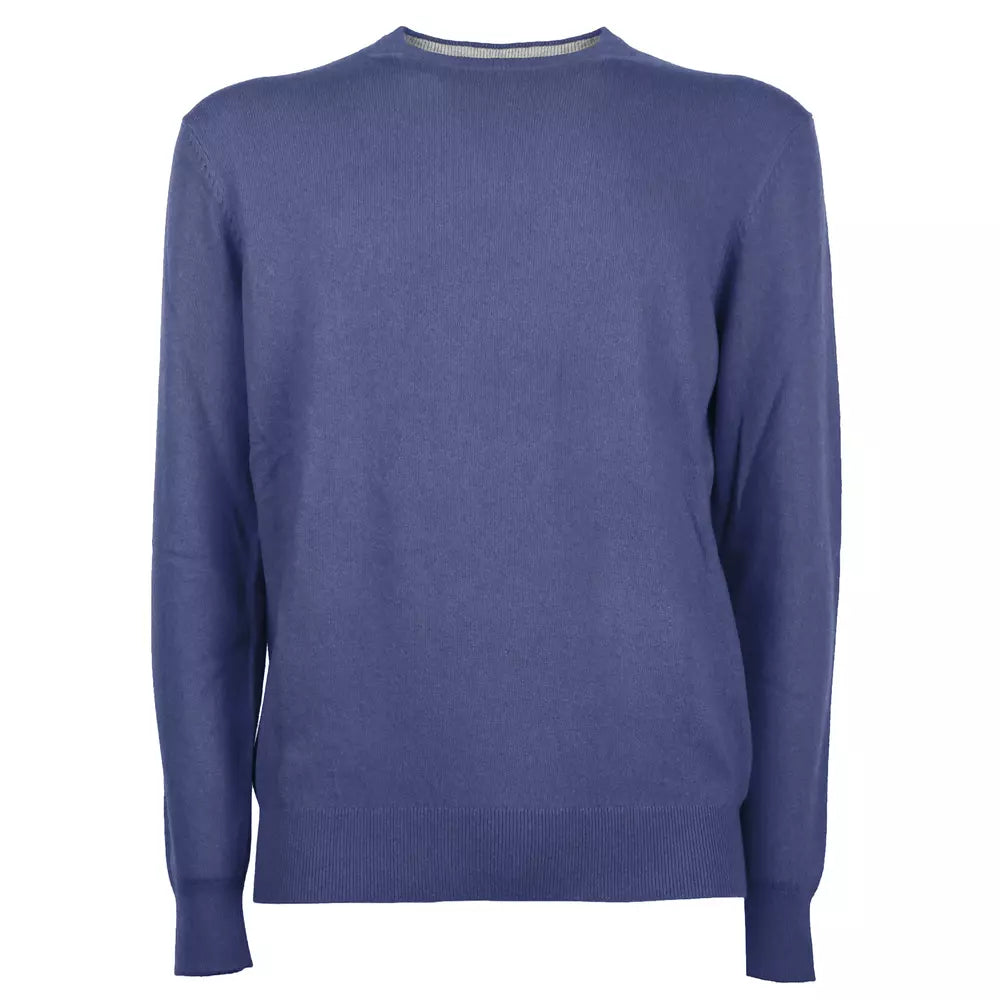 Emilio Romanelli Italian Luxury Wool-Cashmere Men's Sweater