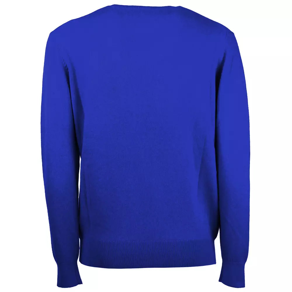 Emilio Romanelli Elegant Men's Wool-Cashmere Blend Sweater