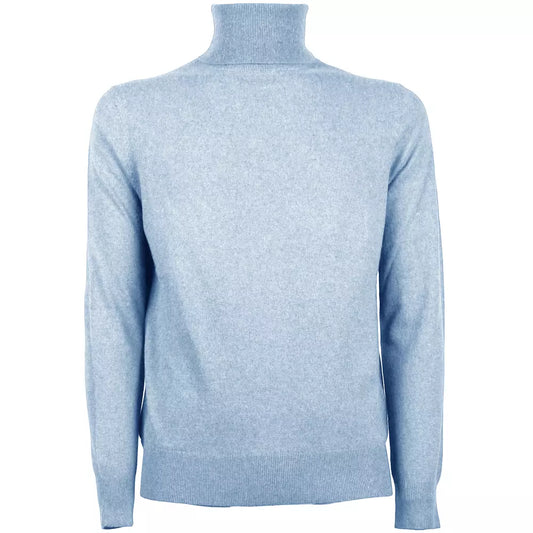 Emilio Romanelli Italian Wool-Cashmere Blend Turtleneck Sweater