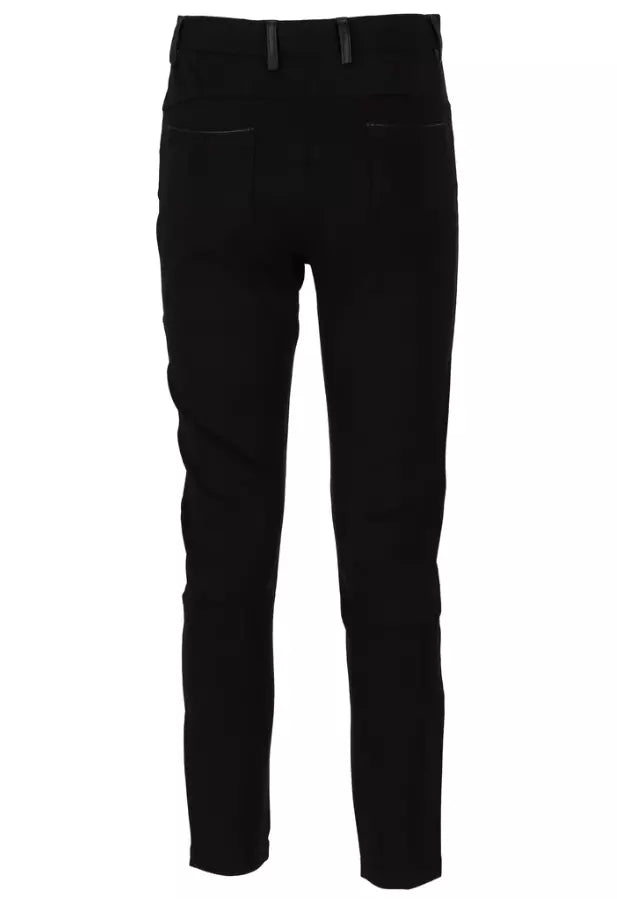 Yes Zee Chic Slim Fit Milano Stitch Trousers