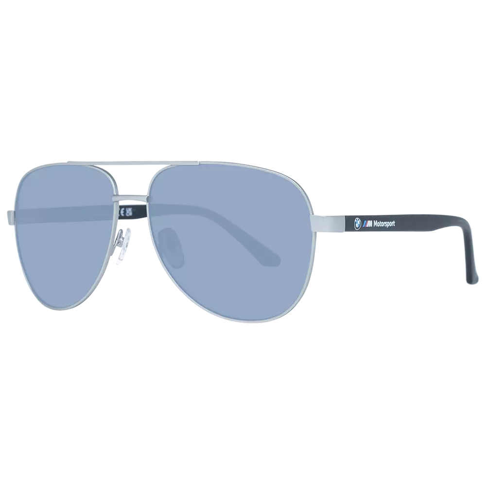 BMW Motorsport Silver Men Sunglasses