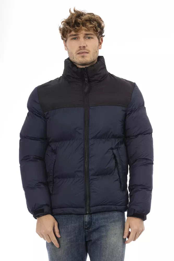 Marina Yachting Blue Nylon Men Jacket