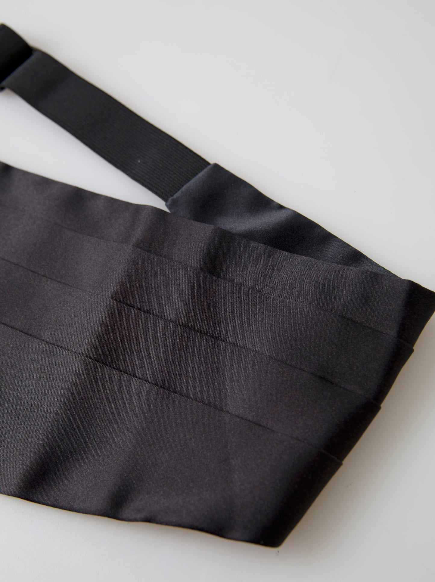 Dolce & Gabbana Elegant Black Silk Cummerbund