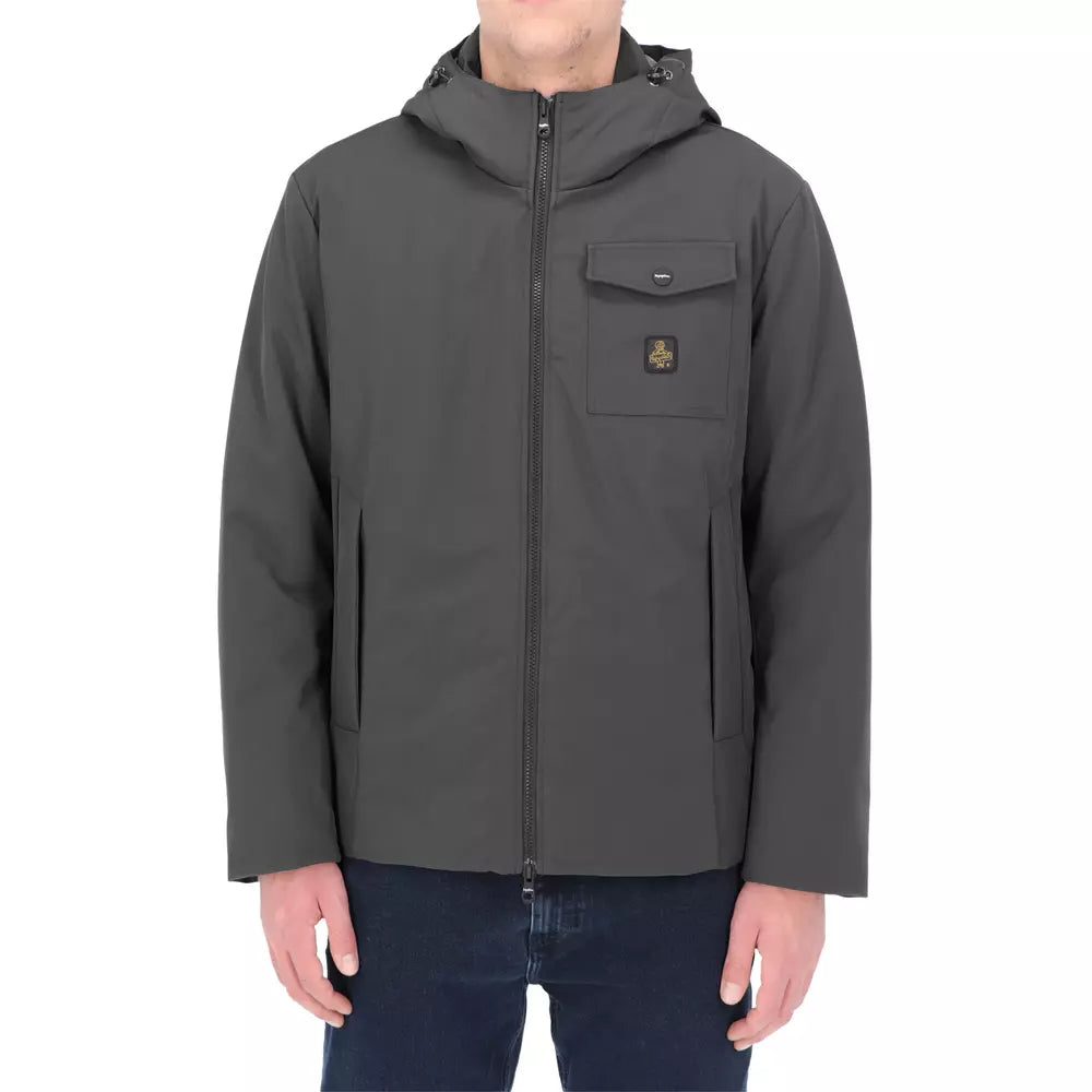 Refrigiwear Chic Eco-Down Men's Winter Hooded Jacket