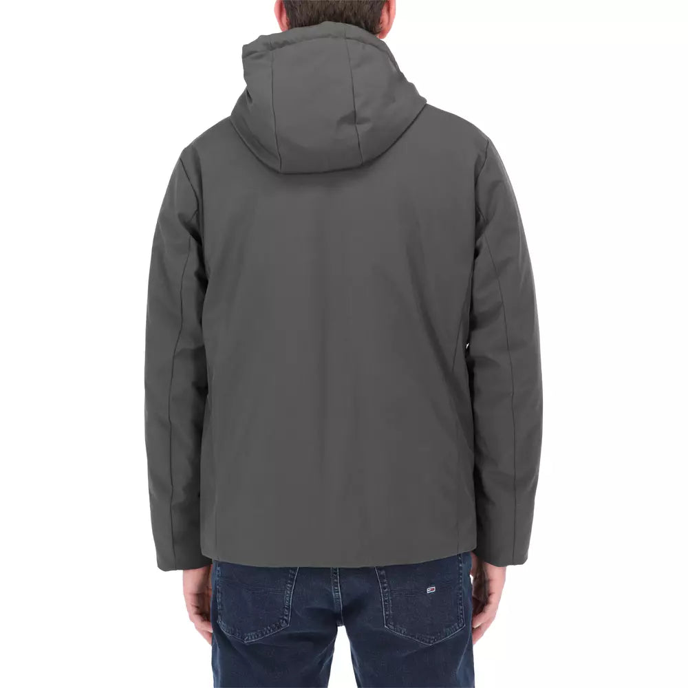 Refrigiwear Chic Eco-Down Men's Winter Hooded Jacket