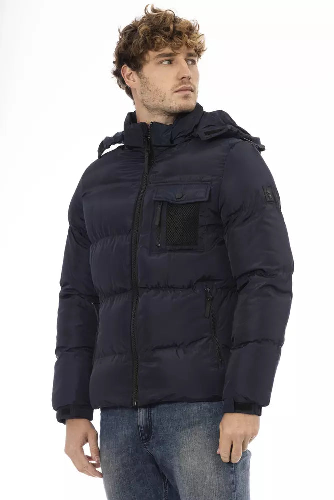 Marina Yachting Blue Nylon Men Jacket