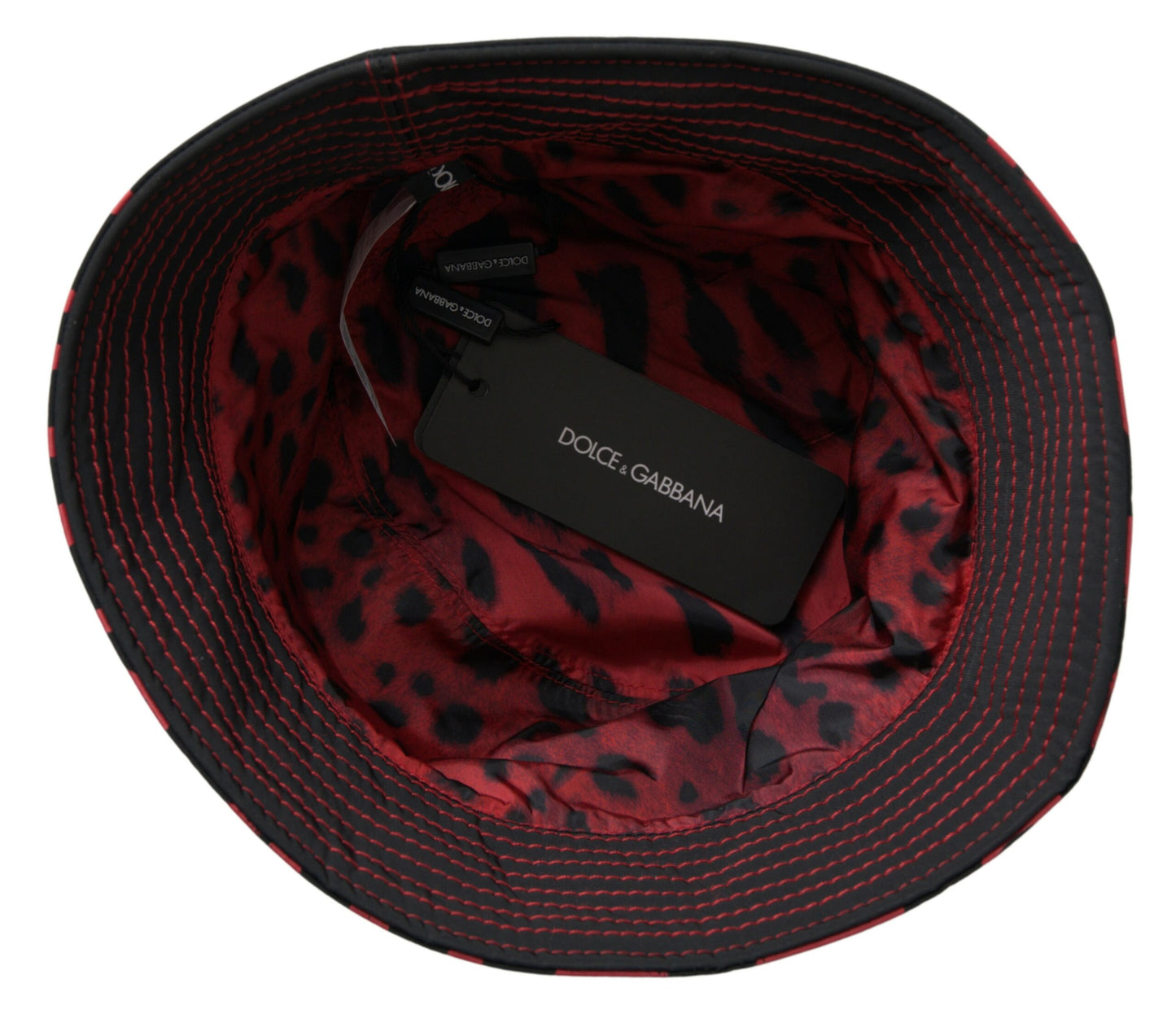 Dolce & Gabbana Elegant Two-Tone Designer Bucket Hat