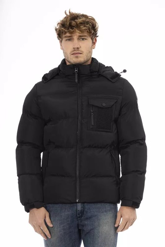 Marina Yachting Black Nylon Men Jacket