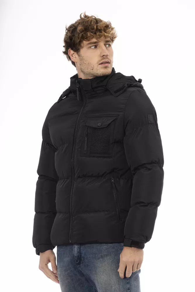 Marina Yachting Black Nylon Men Jacket