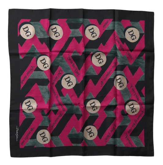 Dolce & Gabbana Elegant Silk Square Scarf for Men