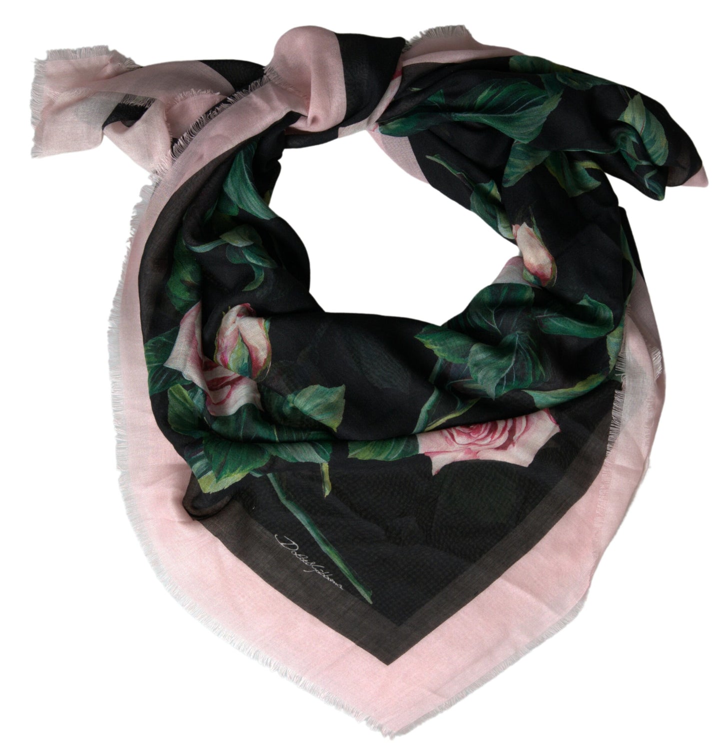 Dolce & Gabbana Luxurious Cashmere Silk Blend Scarf