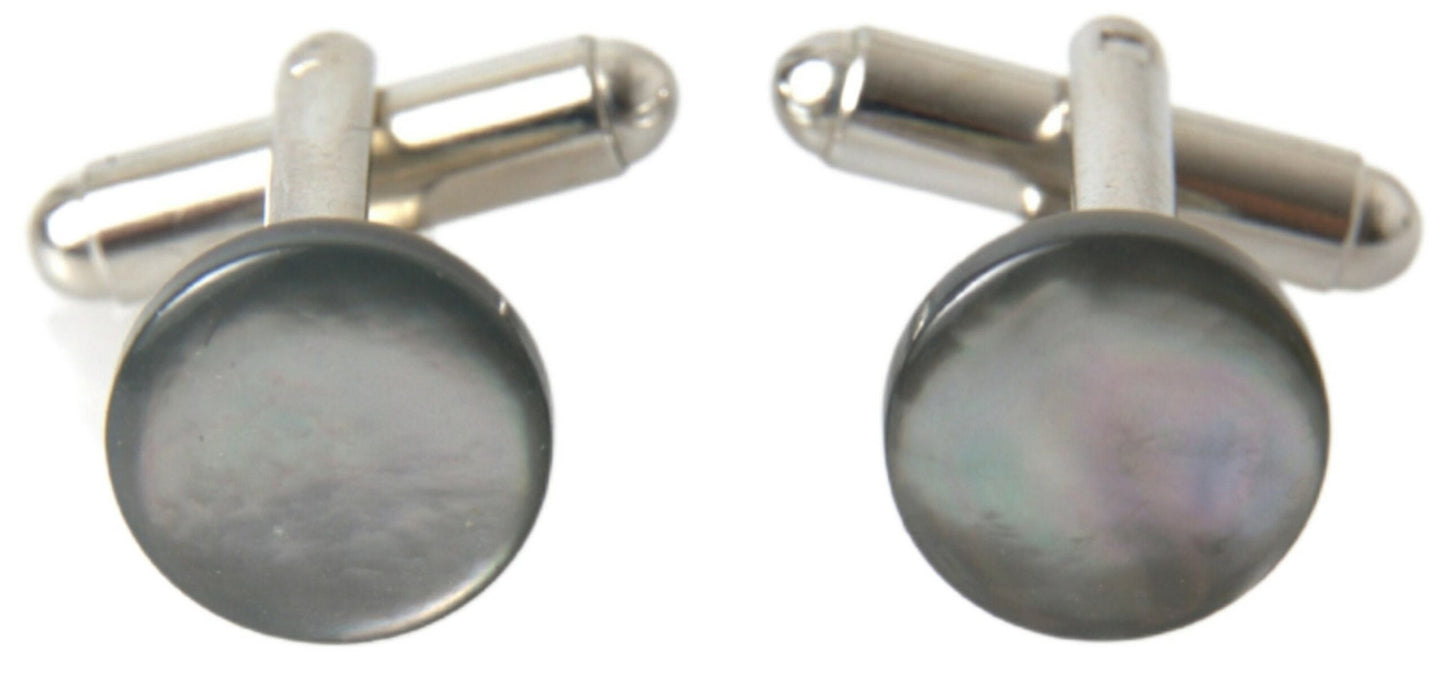 Dolce & Gabbana Elegant Silver Plated Cufflinks