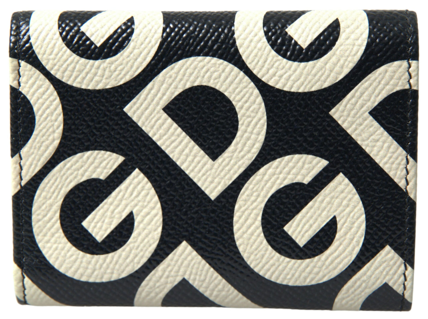 Dolce & Gabbana Chic Monochrome DG Mania Leather Wallet