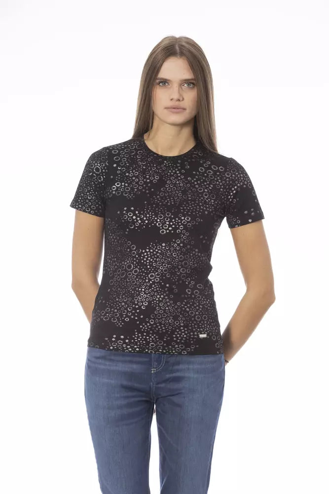 Baldinini Trend Black Cotton Women T-Shirt