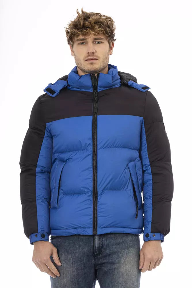 Marina Yachting Blue Nylon Men Jacket