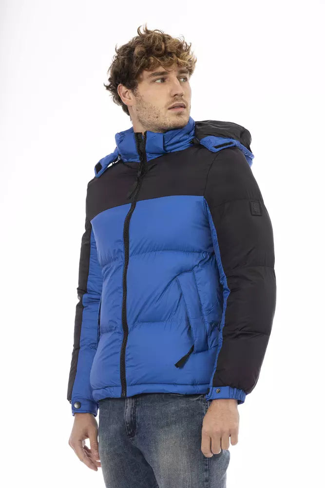 Marina Yachting Blue Nylon Men Jacket