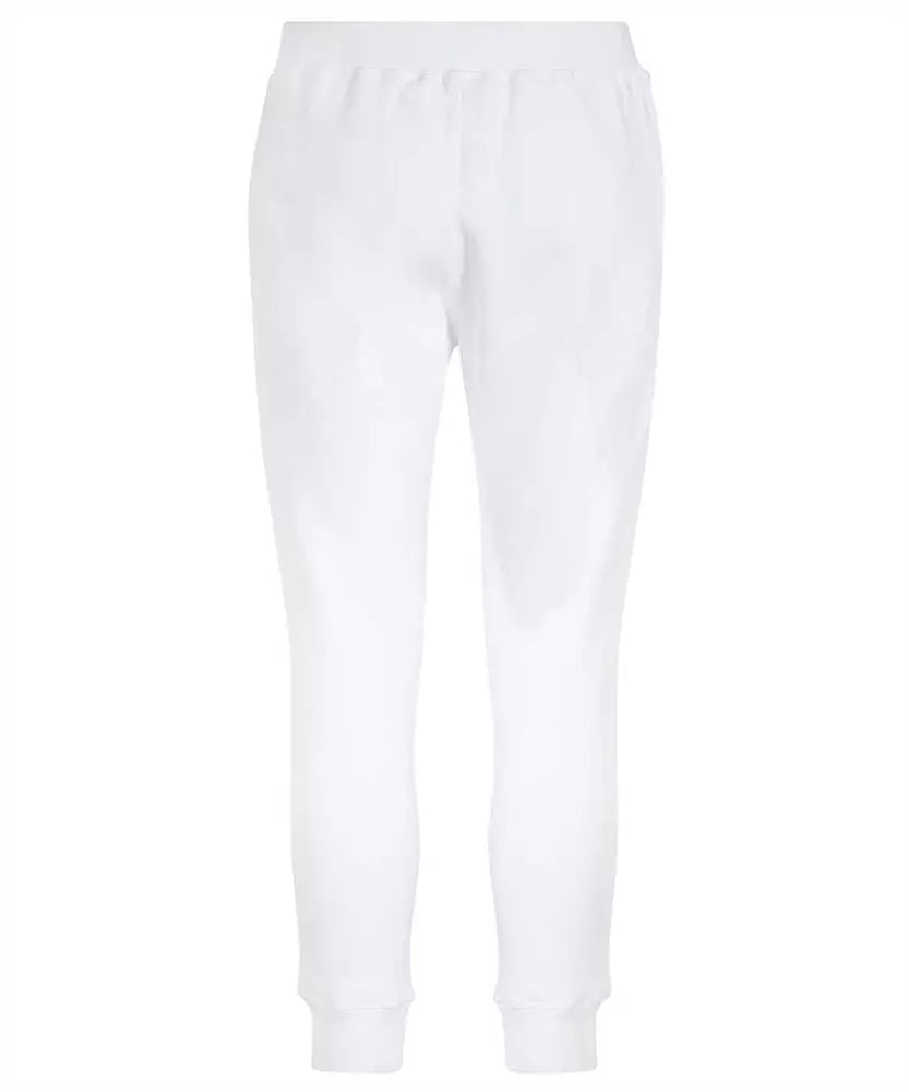 Dsquared² Elegant White Cotton Sweatpants