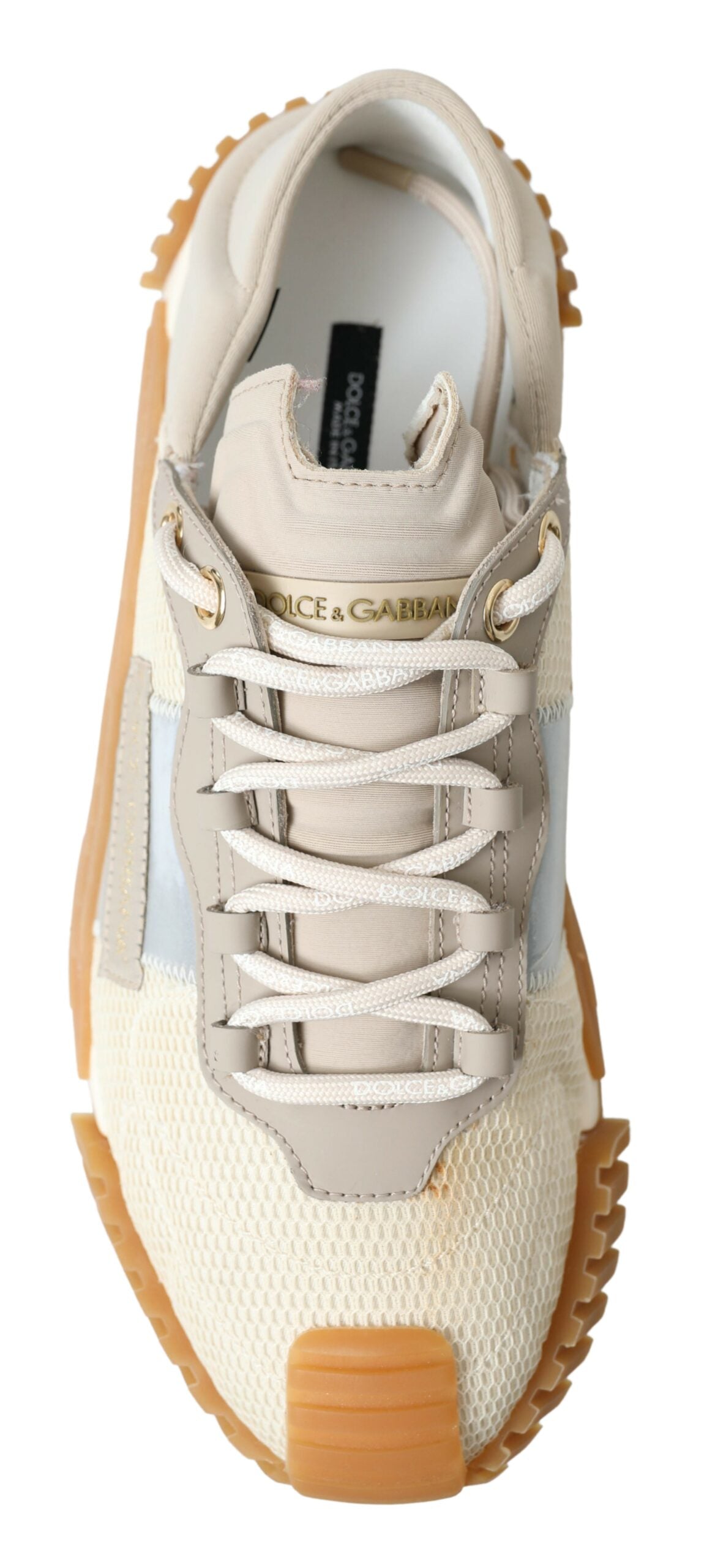 Dolce & Gabbana Chic Beige NS1 Sneakers - Walk in Style