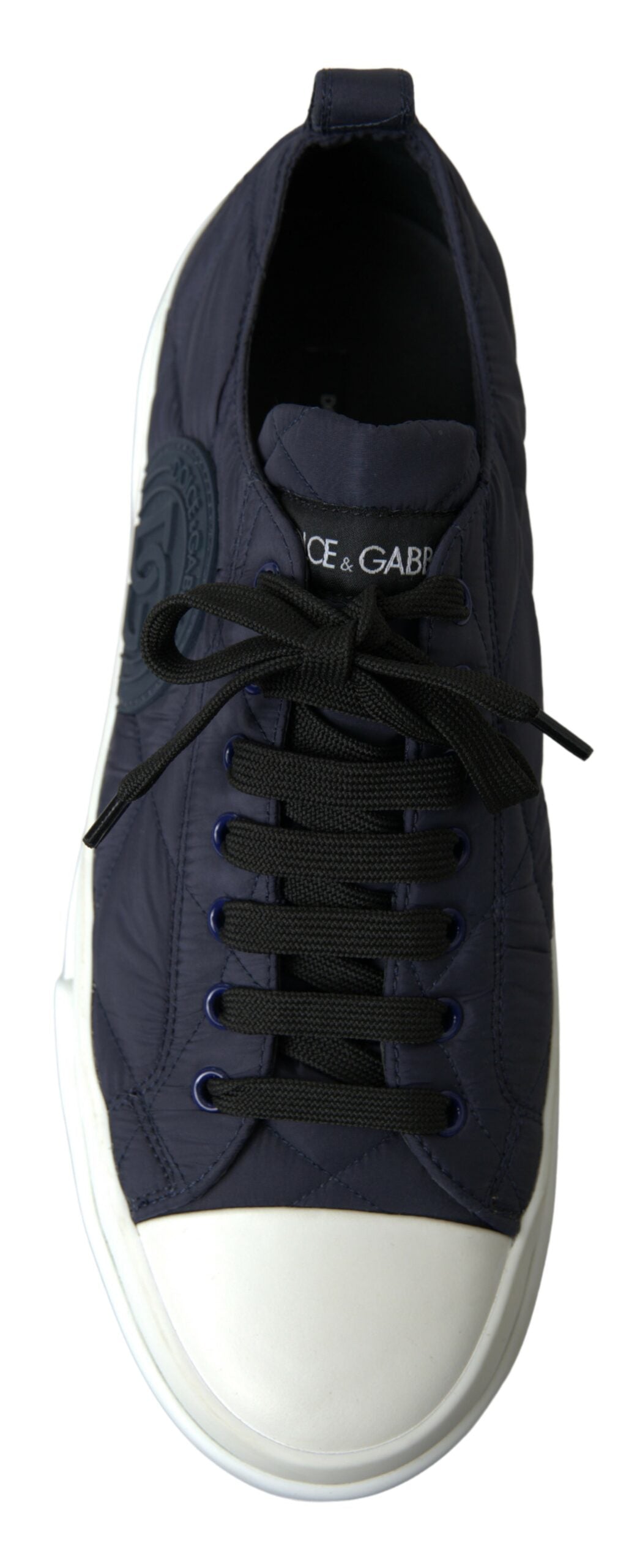 Dolce & Gabbana Chic Blue Casual Sneakers for the Stylish Man