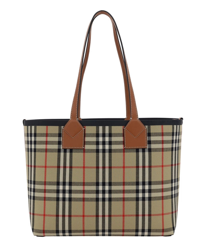 Burberry Elegant Small London Check Tote Bag