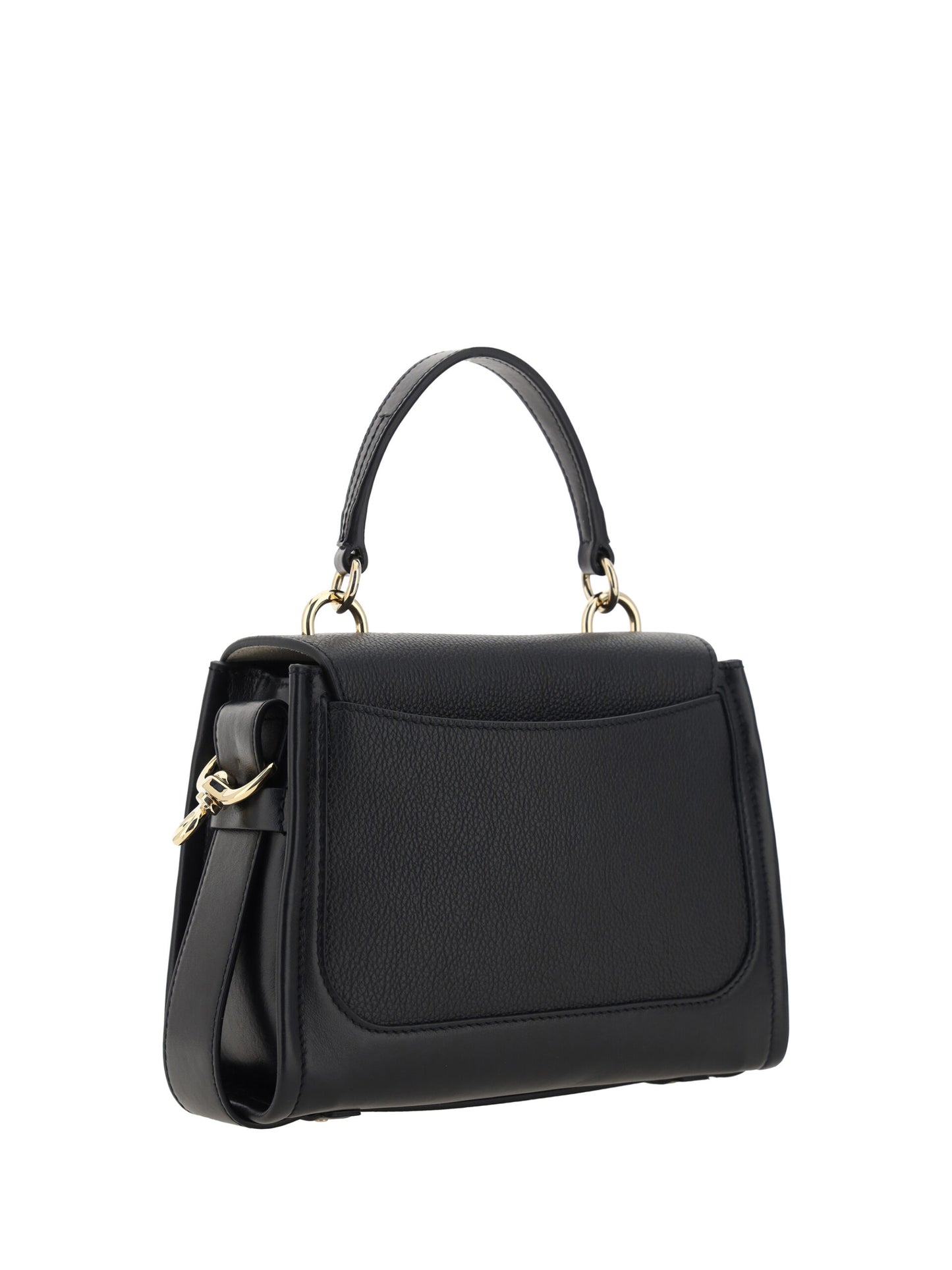 Chloé Elegant Tess Calfskin Handbag in Timeless Black