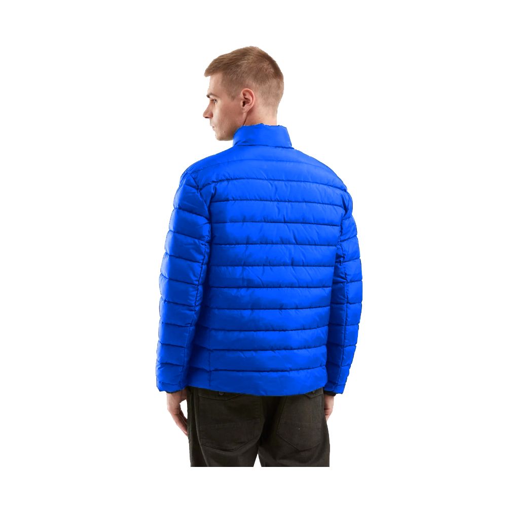 Refrigiwear Men's Padded Nylon Winter Jacket - Light Blue