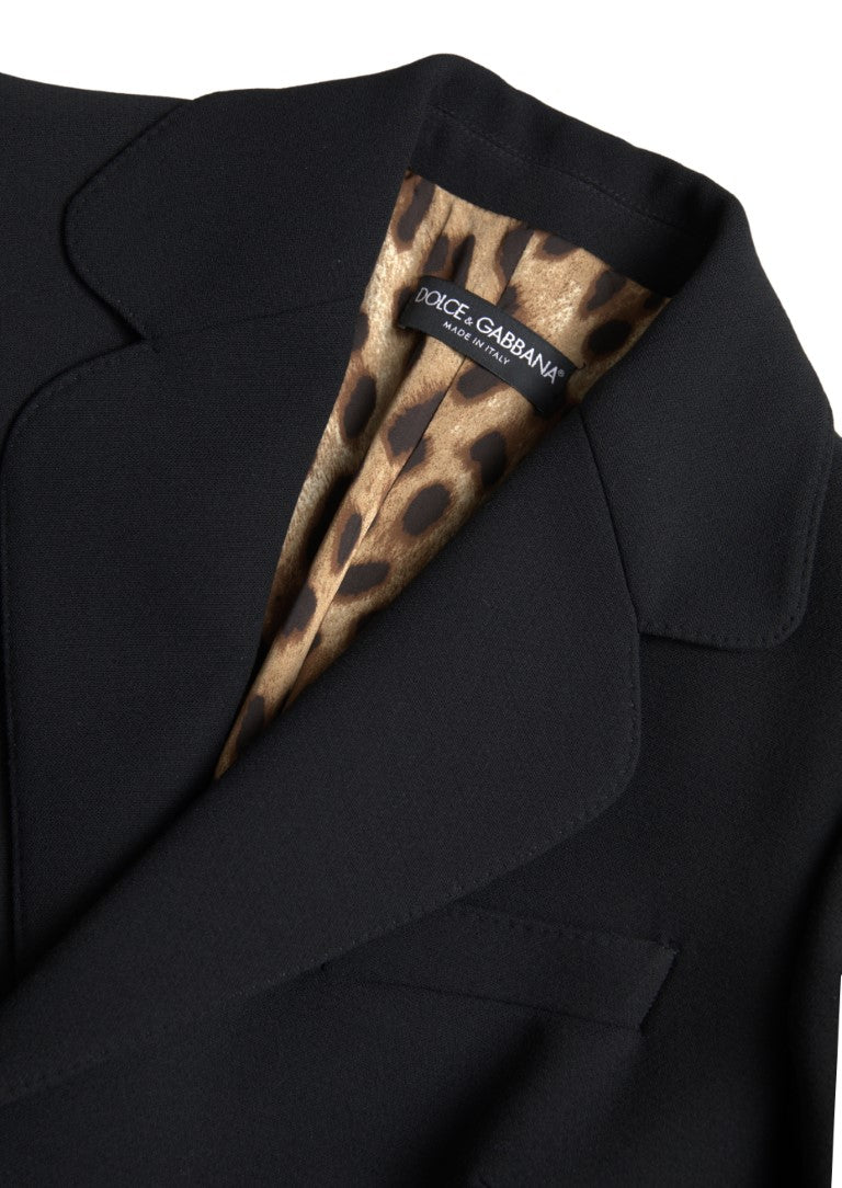 Dolce & Gabbana Elegant Double Breasted Wool Coat