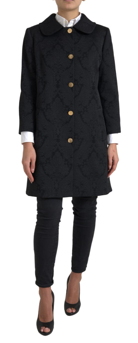 Dolce & Gabbana Elegant Black Tailored Blazer Jacket