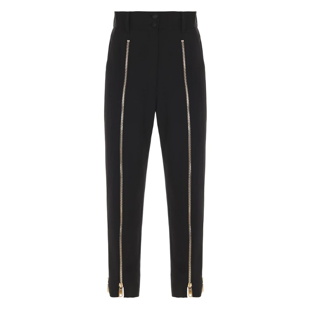 Dolce & Gabbana Elegant Virgin Wool Jogging Trousers