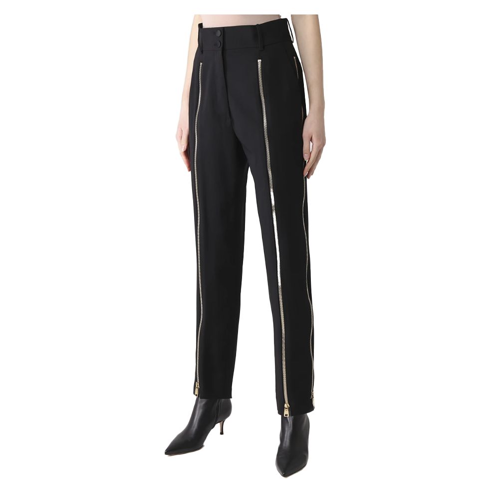 Dolce & Gabbana Elegant Virgin Wool Jogging Trousers