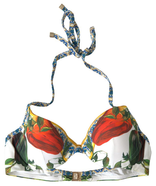 Dolce & Gabbana Chic Floral Two-Piece Bikini Set