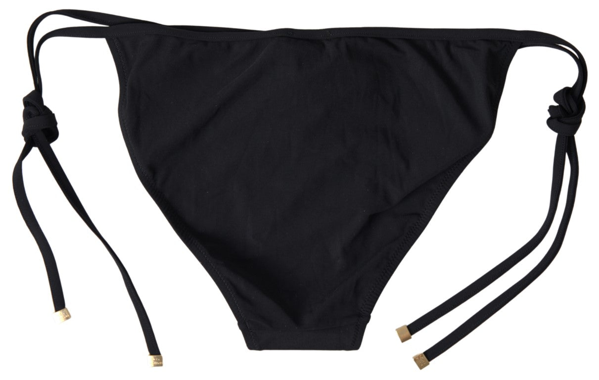 Dolce & Gabbana Elegant Black Bikini Set - Italian Luxury Swimwear