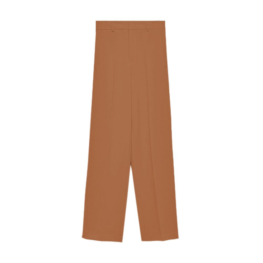 Hinnominate Elegant Crepe Straight Trousers