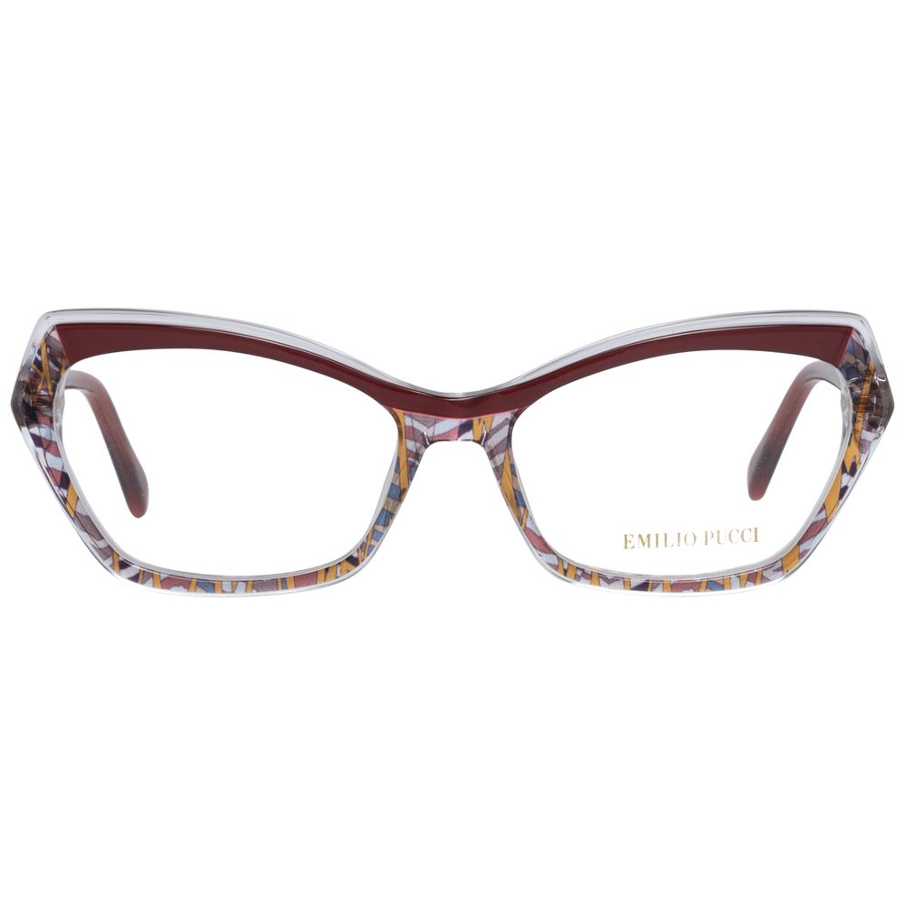 Emilio Pucci Burgundy Women Optical Frames