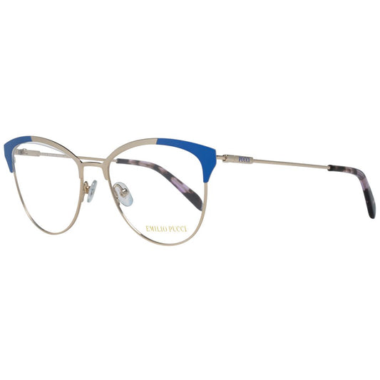 Emilio Pucci Gold Women Optical Frames