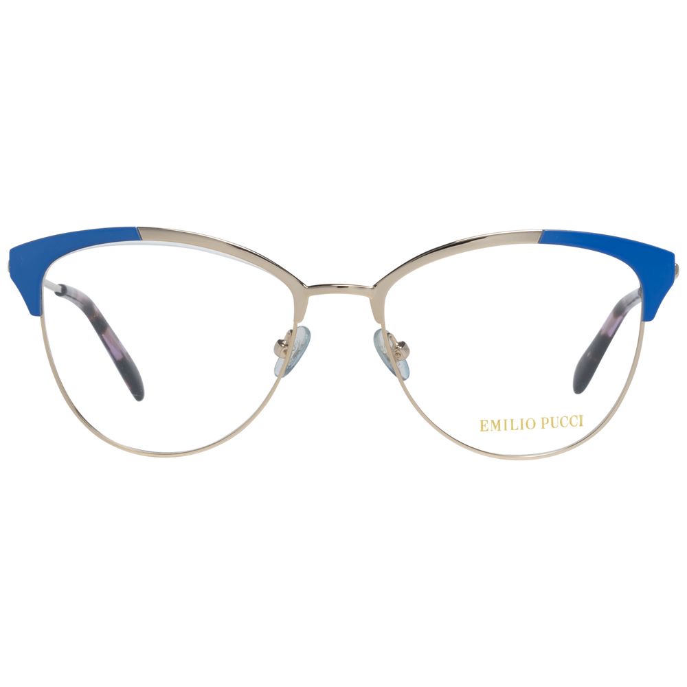 Emilio Pucci Gold Women Optical Frames