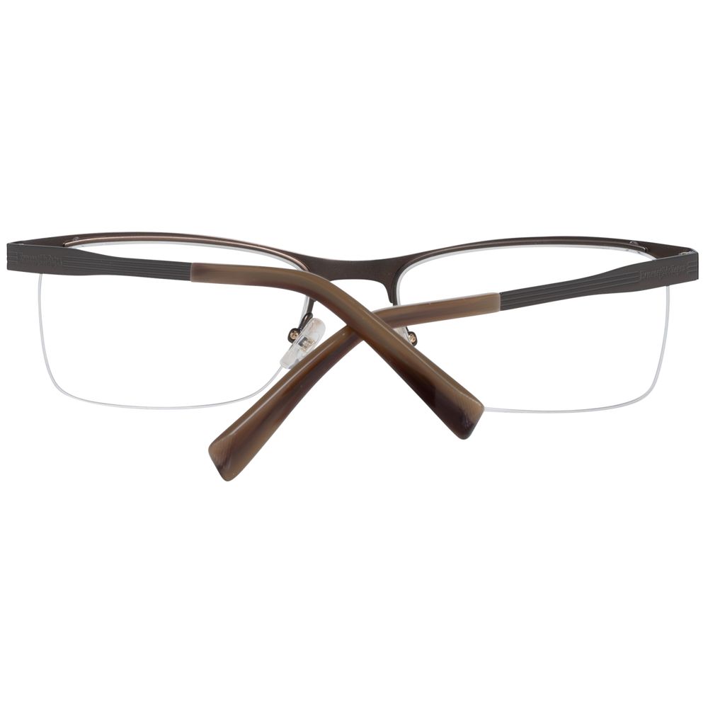 Ermenegildo Zegna Bronze Men Optical Frames