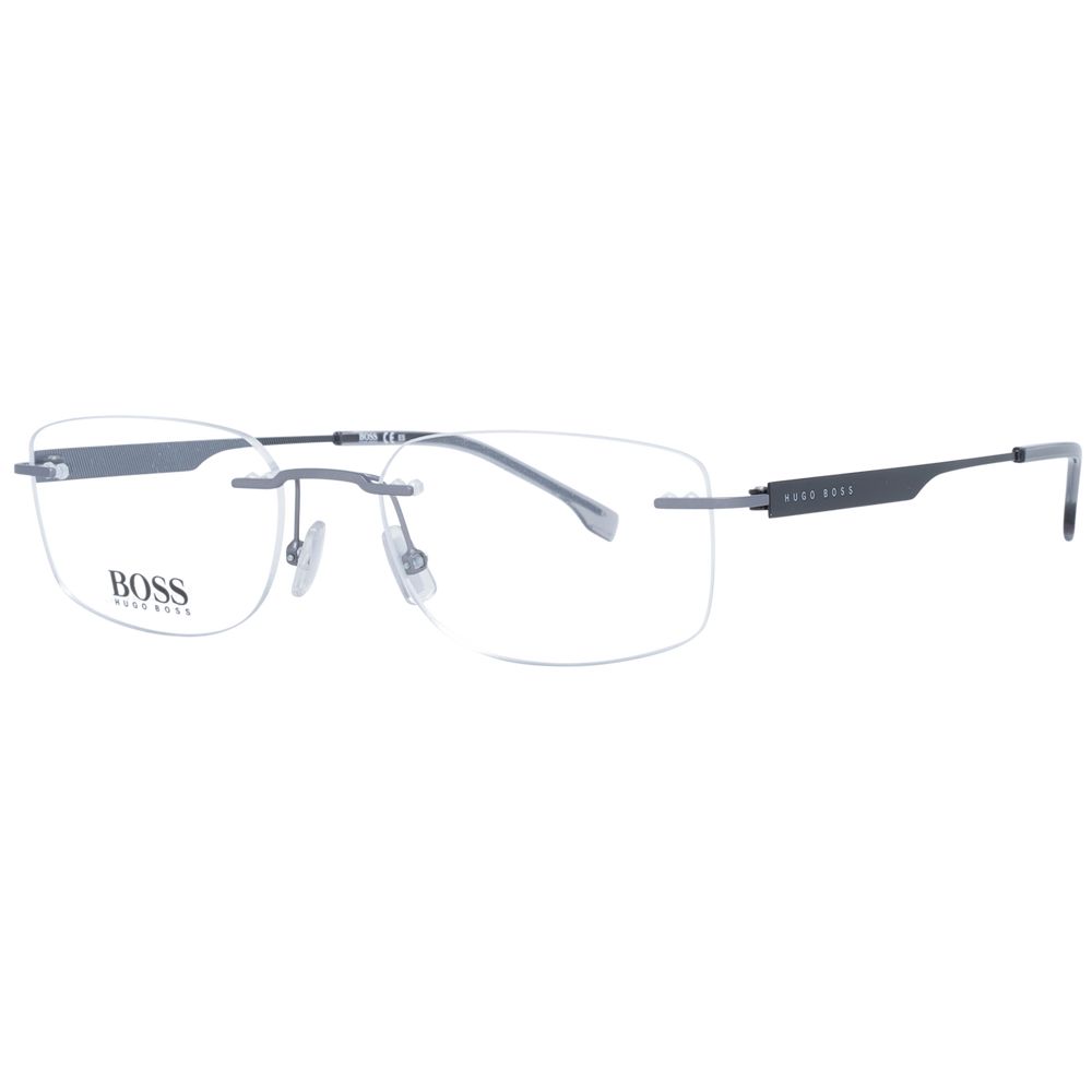 Hugo Boss Gray Men Optical Frames