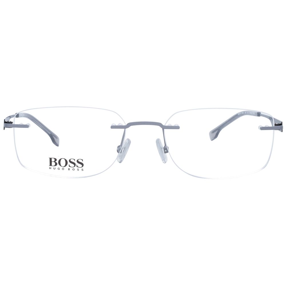 Hugo Boss Gray Men Optical Frames