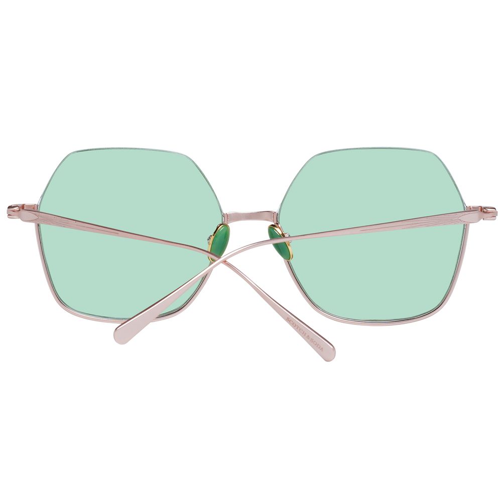 Scotch & Soda Gold Women Sunglasses