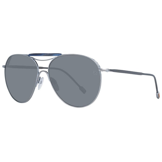 Zegna Couture Gray Men Sunglasses