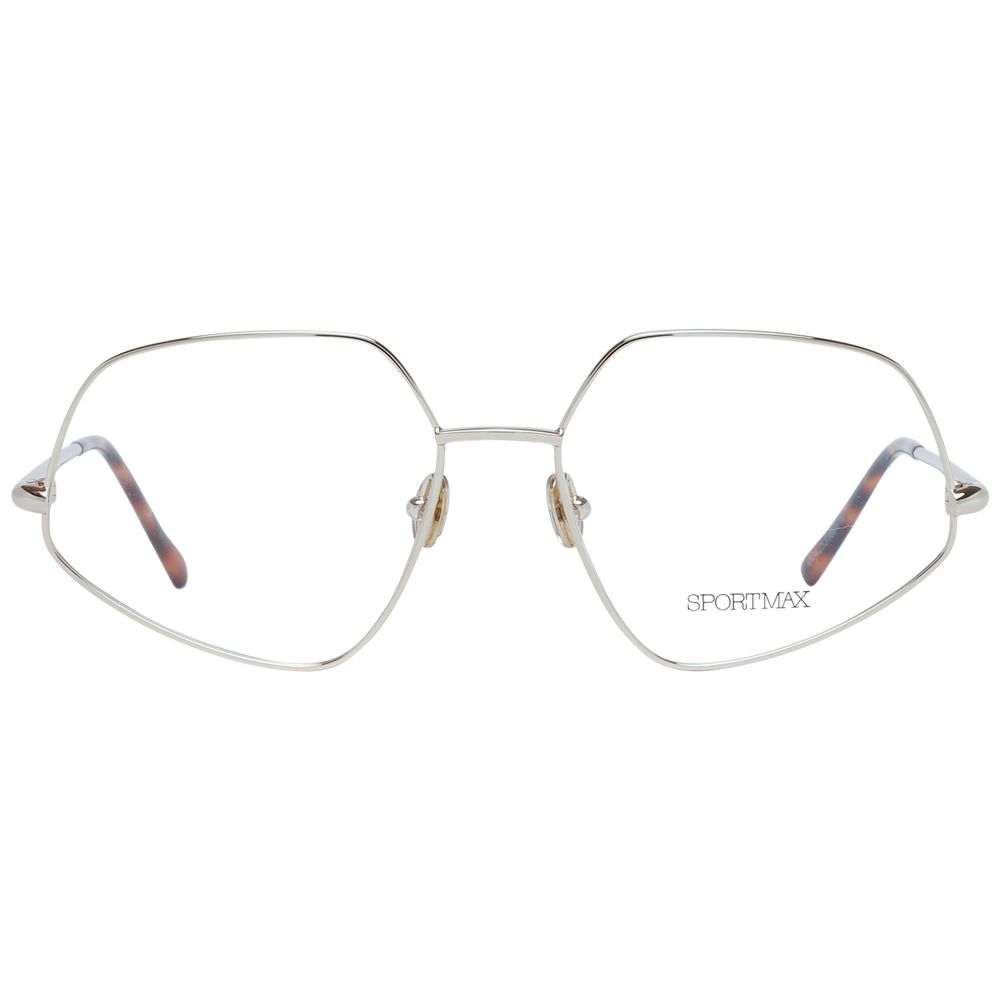 Sportmax Gold Women Optical Frames