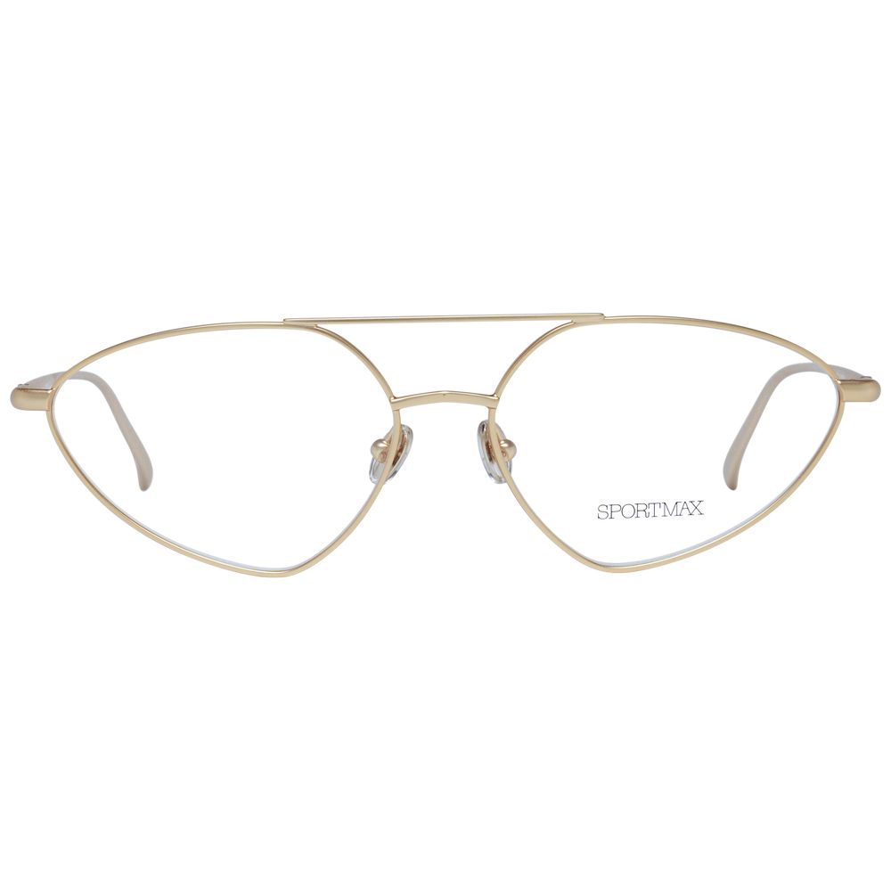 Sportmax Gold Women Optical Frames