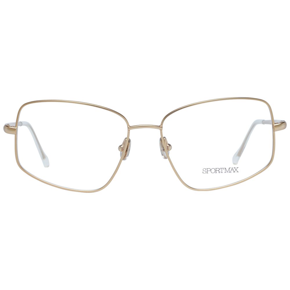 Sportmax Gold Women Optical Frames