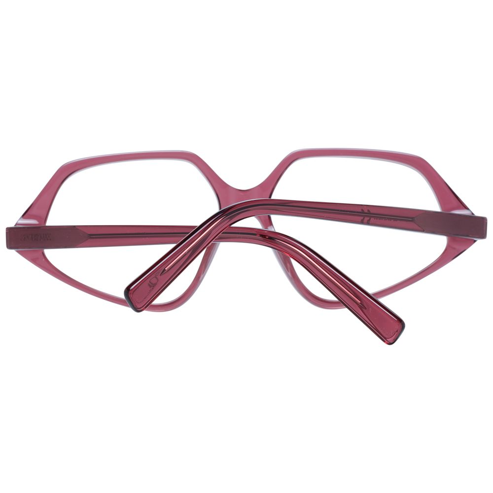 Sportmax Burgundy Women Optical Frames